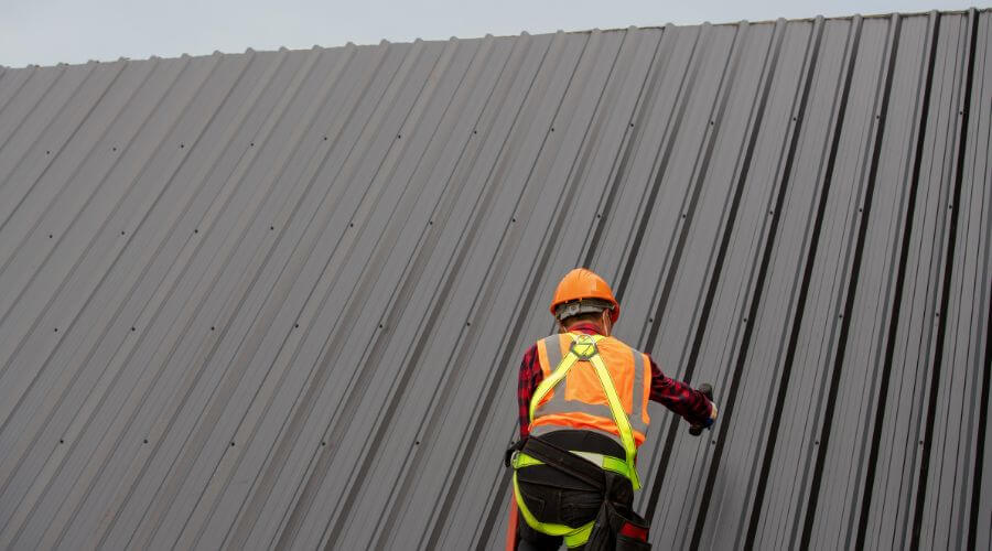 Professional metal roof installation services in Silver Lake, IN